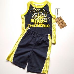 NEW Bring The Thunder Toddlers 2-Piece – Size 2T